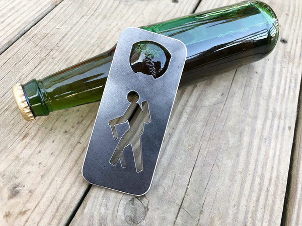Hiker Bottle Opener