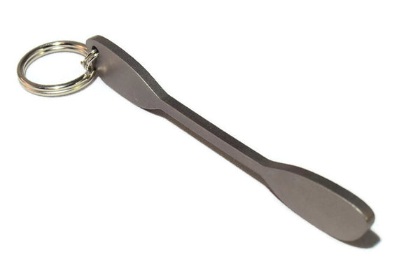 Kayak Paddle Stainless Steel Metal Key chain accessories