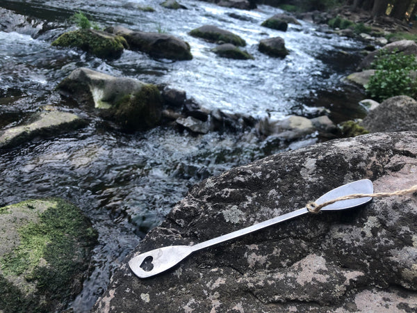 Rustic Kayak Paddle Ornament