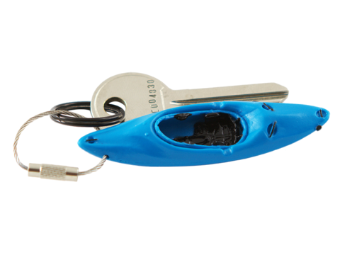 White water kayak paddle keychain lake michigan blue accessories gift