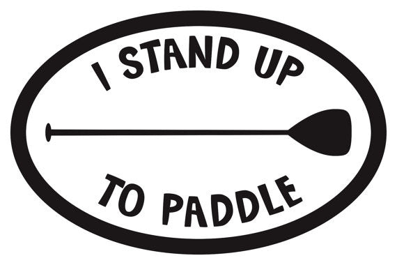 I Stand UP sticker