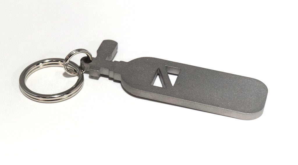 Kayak Paddle Stainless Steel Metal Keychain – EmersonOutdoors